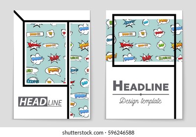 Abstract vector layout background set. For art template design, list, front page, mockup brochure theme style, banner, idea, cover, booklet, print, flyer, book, blank, card, ad, sign, sheet,, a4.