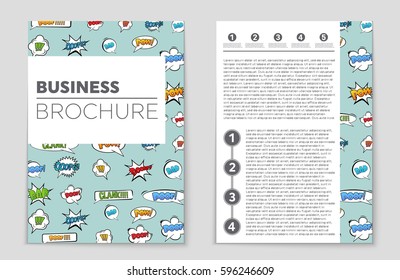 Abstract vector layout background set. For art template design, list, front page, mockup brochure theme style, banner, idea, cover, booklet, print, flyer, book, blank, card, ad, sign, sheet,, a4.