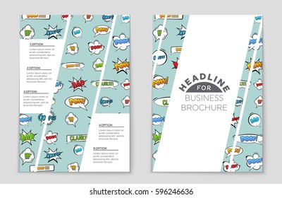 Abstract vector layout background set. For art template design, list, front page, mockup brochure theme style, banner, idea, cover, booklet, print, flyer, book, blank, card, ad, sign, sheet,, a4.