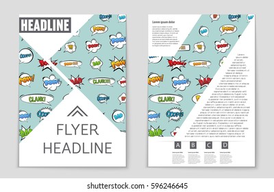 Abstract vector layout background set. For art template design, list, front page, mockup brochure theme style, banner, idea, cover, booklet, print, flyer, book, blank, card, ad, sign, sheet,, a4.