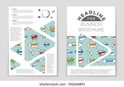 Abstract vector layout background set. For art template design, list, front page, mockup brochure theme style, banner, idea, cover, booklet, print, flyer, book, blank, card, ad, sign, sheet,, a4.