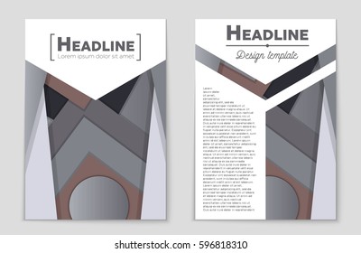 Abstract vector layout background set. For art template design, list, front page, mockup brochure theme style, banner, idea, cover, booklet, print, flyer, book, blank, card, ad, sign, sheet,, a4.