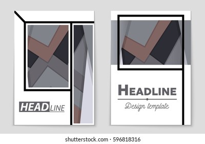 Abstract vector layout background set. For art template design, list, front page, mockup brochure theme style, banner, idea, cover, booklet, print, flyer, book, blank, card, ad, sign, sheet,, a4.