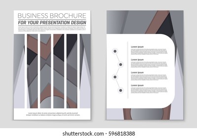Abstract vector layout background set. For art template design, list, front page, mockup brochure theme style, banner, idea, cover, booklet, print, flyer, book, blank, card, ad, sign, sheet,, a4.