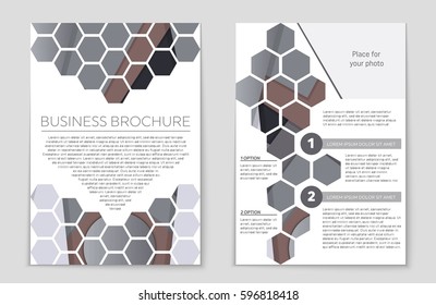 Abstract vector layout background set. For art template design, list, front page, mockup brochure theme style, banner, idea, cover, booklet, print, flyer, book, blank, card, ad, sign, sheet,, a4.