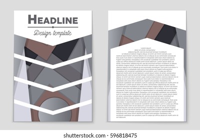 Abstract vector layout background set. For art template design, list, front page, mockup brochure theme style, banner, idea, cover, booklet, print, flyer, book, blank, card, ad, sign, sheet,, a4.