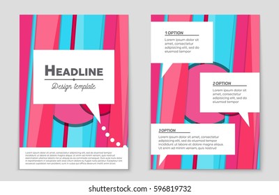 Abstract vector layout background set. For art template design, list, front page, mockup brochure theme style, banner, idea, cover, booklet, print, flyer, book, blank, card, ad, sign, sheet,, a4.