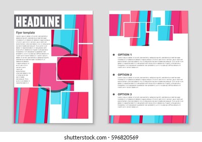 Abstract vector layout background set. For art template design, list, front page, mockup brochure theme style, banner, idea, cover, booklet, print, flyer, book, blank, card, ad, sign, sheet,, a4.