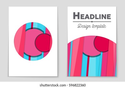 Abstract vector layout background set. For art template design, list, front page, mockup brochure theme style, banner, idea, cover, booklet, print, flyer, book, blank, card, ad, sign, sheet,, a4.