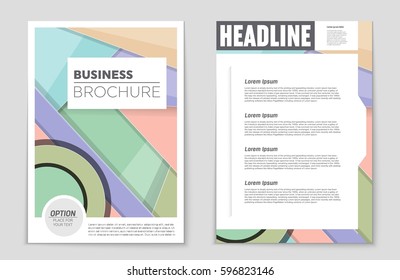 Abstract vector layout background set. For art template design, list, front page, mockup brochure theme style, banner, idea, cover, booklet, print, flyer, book, blank, card, ad, sign, sheet,, a4.