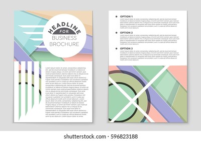 Abstract vector layout background set. For art template design, list, front page, mockup brochure theme style, banner, idea, cover, booklet, print, flyer, book, blank, card, ad, sign, sheet,, a4.