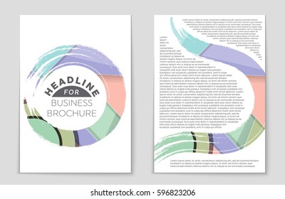 Abstract vector layout background set. For art template design, list, front page, mockup brochure theme style, banner, idea, cover, booklet, print, flyer, book, blank, card, ad, sign, sheet,, a4.