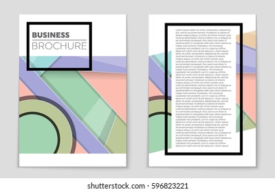 Abstract vector layout background set. For art template design, list, front page, mockup brochure theme style, banner, idea, cover, booklet, print, flyer, book, blank, card, ad, sign, sheet,, a4.