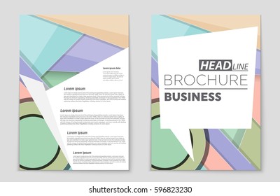 Abstract vector layout background set. For art template design, list, front page, mockup brochure theme style, banner, idea, cover, booklet, print, flyer, book, blank, card, ad, sign, sheet,, a4.