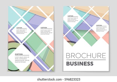 Abstract vector layout background set. For art template design, list, front page, mockup brochure theme style, banner, idea, cover, booklet, print, flyer, book, blank, card, ad, sign, sheet,, a4.