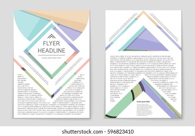 Abstract vector layout background set. For art template design, list, front page, mockup brochure theme style, banner, idea, cover, booklet, print, flyer, book, blank, card, ad, sign, sheet,, a4.