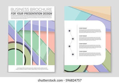 Abstract vector layout background set. For art template design, list, front page, mockup brochure theme style, banner, idea, cover, booklet, print, flyer, book, blank, card, ad, sign, sheet,, a4.