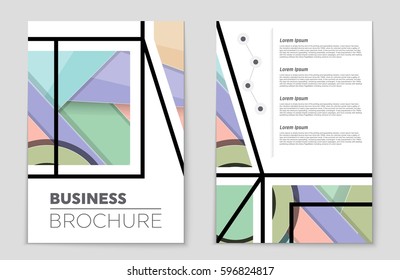 Abstract vector layout background set. For art template design, list, front page, mockup brochure theme style, banner, idea, cover, booklet, print, flyer, book, blank, card, ad, sign, sheet,, a4.