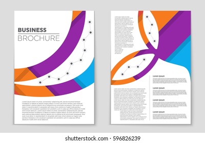 Abstract vector layout background set. For art template design, list, front page, mockup brochure theme style, banner, idea, cover, booklet, print, flyer, book, blank, card, ad, sign, sheet,, a4.