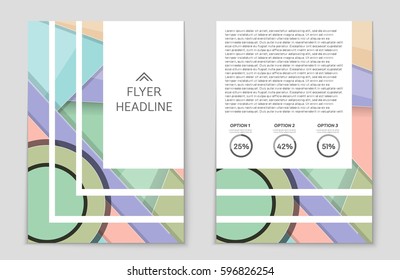 Abstract vector layout background set. For art template design, list, front page, mockup brochure theme style, banner, idea, cover, booklet, print, flyer, book, blank, card, ad, sign, sheet,, a4.
