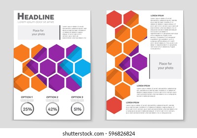 Abstract vector layout background set. For art template design, list, front page, mockup brochure theme style, banner, idea, cover, booklet, print, flyer, book, blank, card, ad, sign, sheet,, a4.
