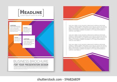 Abstract vector layout background set. For art template design, list, front page, mockup brochure theme style, banner, idea, cover, booklet, print, flyer, book, blank, card, ad, sign, sheet,, a4.