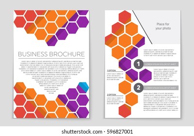 Abstract vector layout background set. For art template design, list, front page, mockup brochure theme style, banner, idea, cover, booklet, print, flyer, book, blank, card, ad, sign, sheet,, a4.