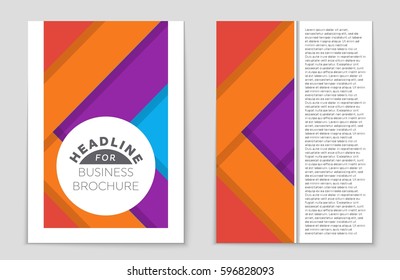 Abstract vector layout background set. For art template design, list, front page, mockup brochure theme style, banner, idea, cover, booklet, print, flyer, book, blank, card, ad, sign, sheet,, a4.