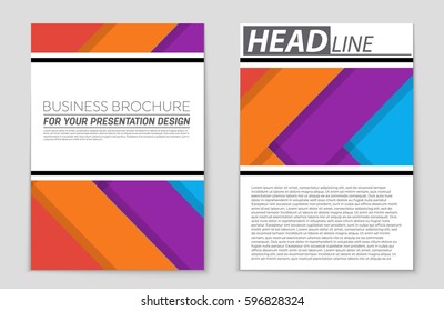 Abstract vector layout background set. For art template design, list, front page, mockup brochure theme style, banner, idea, cover, booklet, print, flyer, book, blank, card, ad, sign, sheet,, a4.