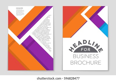 Abstract vector layout background set. For art template design, list, front page, mockup brochure theme style, banner, idea, cover, booklet, print, flyer, book, blank, card, ad, sign, sheet,, a4.