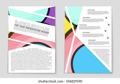 Abstract vector layout background set. For art template design, list, front page, mockup brochure theme style, banner, idea, cover, booklet, print, flyer, book, blank, card, ad, sign, sheet,, a4.