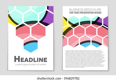 Abstract vector layout background set. For art template design, list, front page, mockup brochure theme style, banner, idea, cover, booklet, print, flyer, book, blank, card, ad, sign, sheet,, a4.