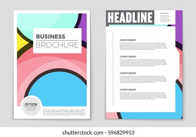 Abstract vector layout background set. For art template design, list, front page, mockup brochure theme style, banner, idea, cover, booklet, print, flyer, book, blank, card, ad, sign, sheet,, a4.