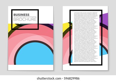 Abstract vector layout background set. For art template design, list, front page, mockup brochure theme style, banner, idea, cover, booklet, print, flyer, book, blank, card, ad, sign, sheet,, a4.