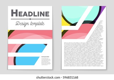 Abstract vector layout background set. For art template design, list, front page, mockup brochure theme style, banner, idea, cover, booklet, print, flyer, book, blank, card, ad, sign, sheet,, a4.