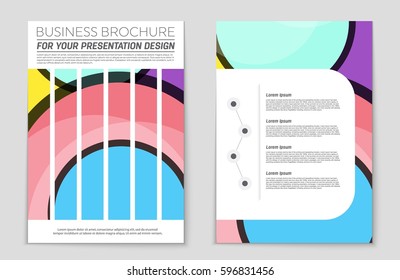 Abstract vector layout background set. For art template design, list, front page, mockup brochure theme style, banner, idea, cover, booklet, print, flyer, book, blank, card, ad, sign, sheet,, a4.