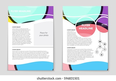 Abstract vector layout background set. For art template design, list, front page, mockup brochure theme style, banner, idea, cover, booklet, print, flyer, book, blank, card, ad, sign, sheet,, a4.