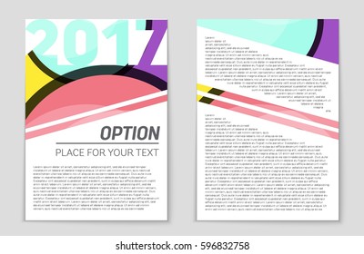Abstract vector layout background set. For art template design, list, front page, mockup brochure theme style, banner, idea, cover, booklet, print, flyer, book, blank, card, ad, sign, sheet,, a4.