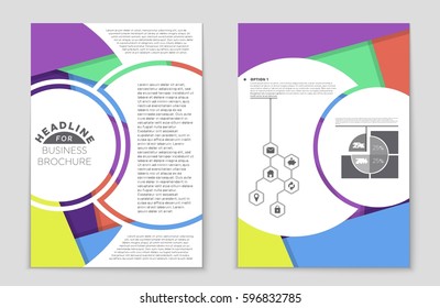 Abstract vector layout background set. For art template design, list, front page, mockup brochure theme style, banner, idea, cover, booklet, print, flyer, book, blank, card, ad, sign, sheet,, a4.