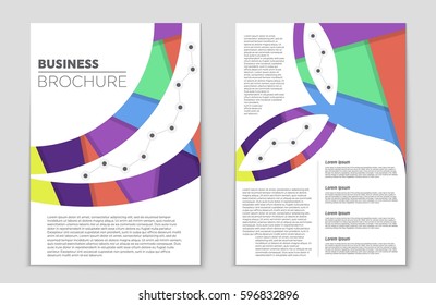 Abstract vector layout background set. For art template design, list, front page, mockup brochure theme style, banner, idea, cover, booklet, print, flyer, book, blank, card, ad, sign, sheet,, a4.