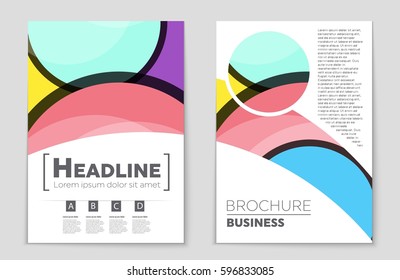 Abstract vector layout background set. For art template design, list, front page, mockup brochure theme style, banner, idea, cover, booklet, print, flyer, book, blank, card, ad, sign, sheet,, a4.