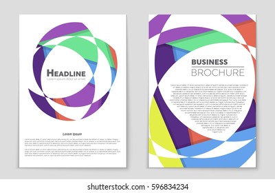 Abstract vector layout background set. For art template design, list, front page, mockup brochure theme style, banner, idea, cover, booklet, print, flyer, book, blank, card, ad, sign, sheet,, a4.