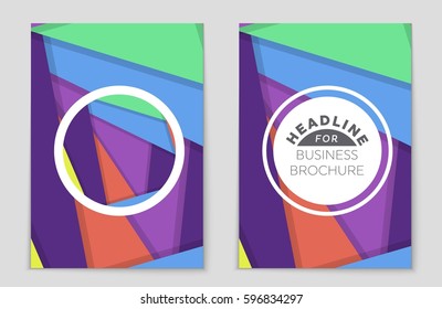 Abstract vector layout background set. For art template design, list, front page, mockup brochure theme style, banner, idea, cover, booklet, print, flyer, book, blank, card, ad, sign, sheet,, a4.