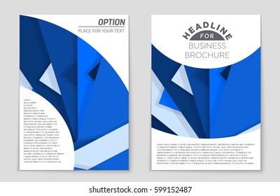 Abstract vector layout background set. For art template design, list, front page, mockup brochure theme style, banner, idea, cover, booklet, print, flyer, book, blank, card, ad, sign, sheet,, a4.