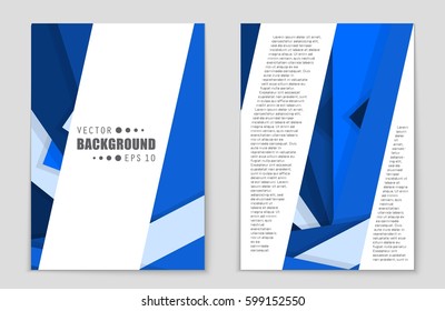 Abstract vector layout background set. For art template design, list, front page, mockup brochure theme style, banner, idea, cover, booklet, print, flyer, book, blank, card, ad, sign, sheet,, a4.