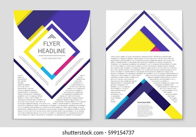 Abstract vector layout background set. For art template design, list, front page, mockup brochure theme style, banner, idea, cover, booklet, print, flyer, book, blank, card, ad, sign, sheet,, a4.