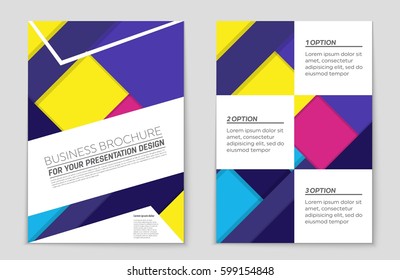 Abstract vector layout background set. For art template design, list, front page, mockup brochure theme style, banner, idea, cover, booklet, print, flyer, book, blank, card, ad, sign, sheet,, a4.