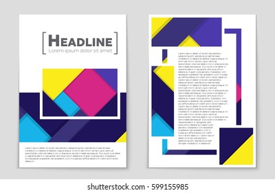 Abstract vector layout background set. For art template design, list, front page, mockup brochure theme style, banner, idea, cover, booklet, print, flyer, book, blank, card, ad, sign, sheet,, a4.