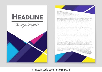 Abstract vector layout background set. For art template design, list, front page, mockup brochure theme style, banner, idea, cover, booklet, print, flyer, book, blank, card, ad, sign, sheet,, a4.