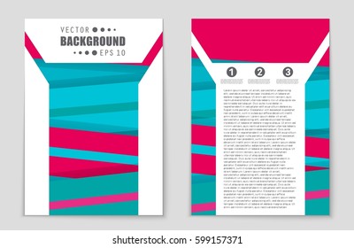 Abstract vector layout background set. For art template design, list, front page, mockup brochure theme style, banner, idea, cover, booklet, print, flyer, book, blank, card, ad, sign, sheet,, a4.